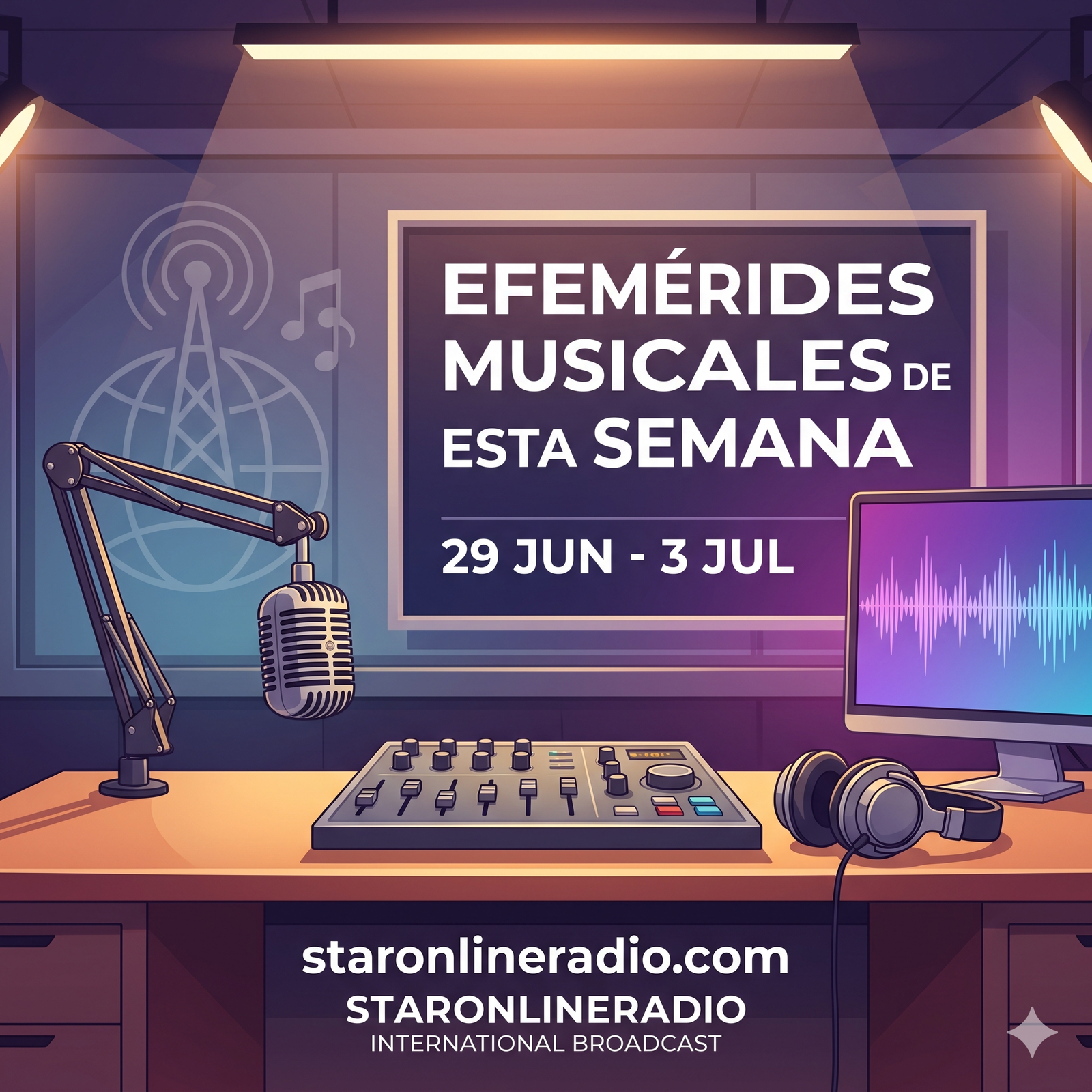 efemérides musicales 29 de junio
