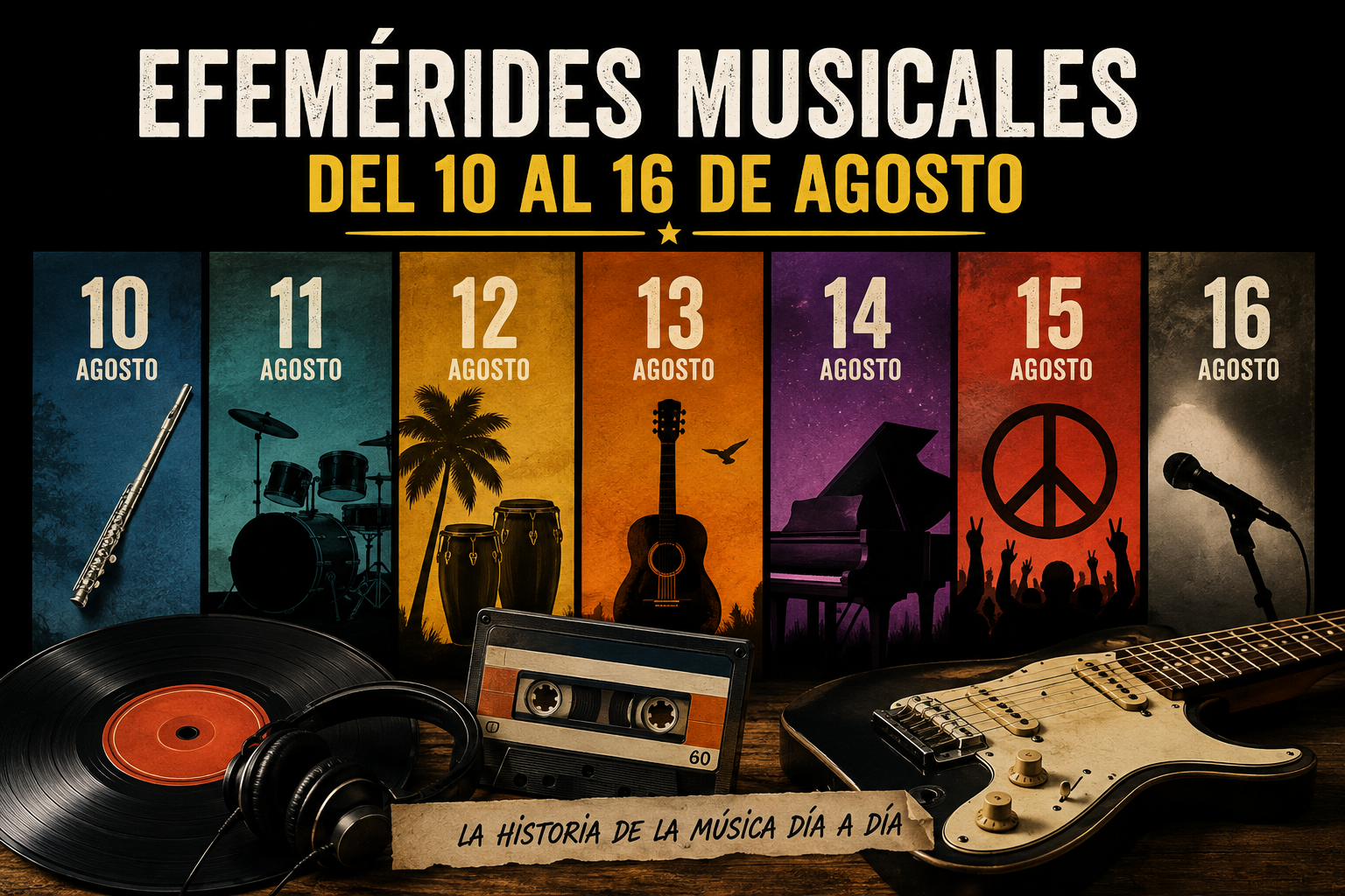 efemérides musicales 10 de agosto