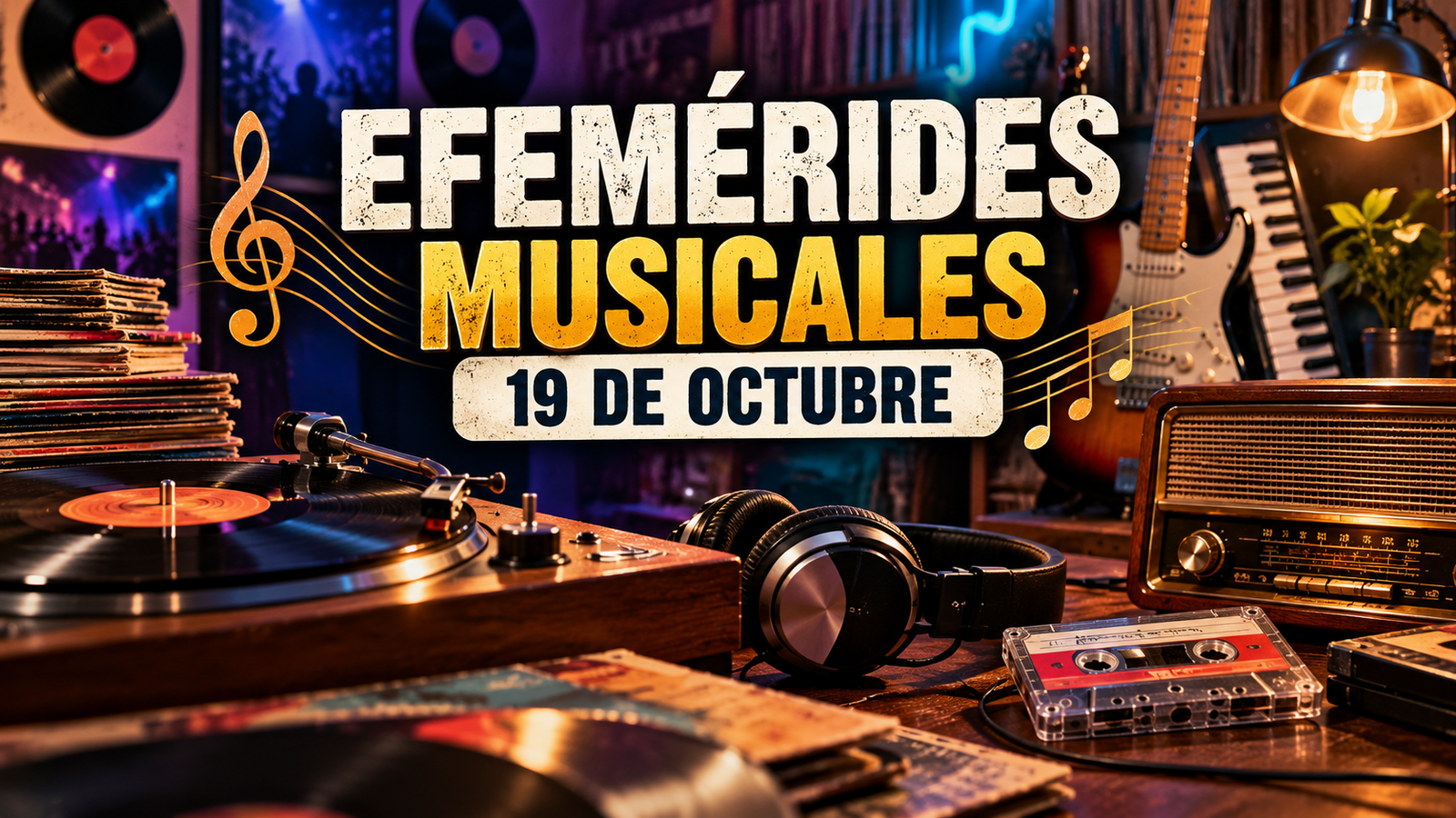 Efemérides musicales 19 de octubre